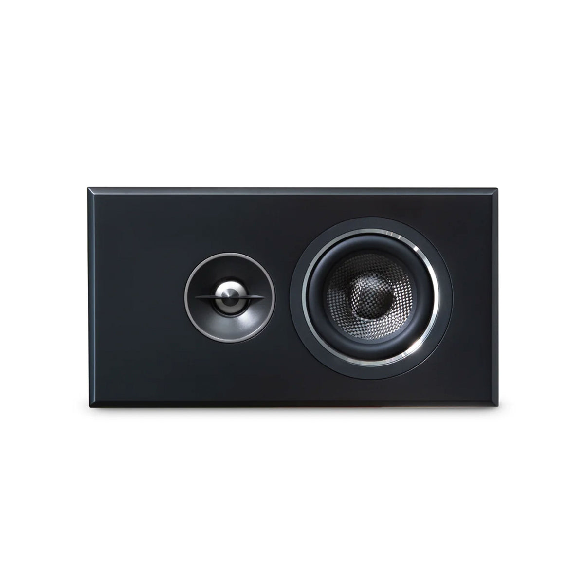 PSB PWM Sat. Bocina On-Wall Compacta 2 Vías con Tweeter Titanio 1" y Woofer 4" de Fibra de Carbono (Tecnología Synchrony) y Bass Reflex
