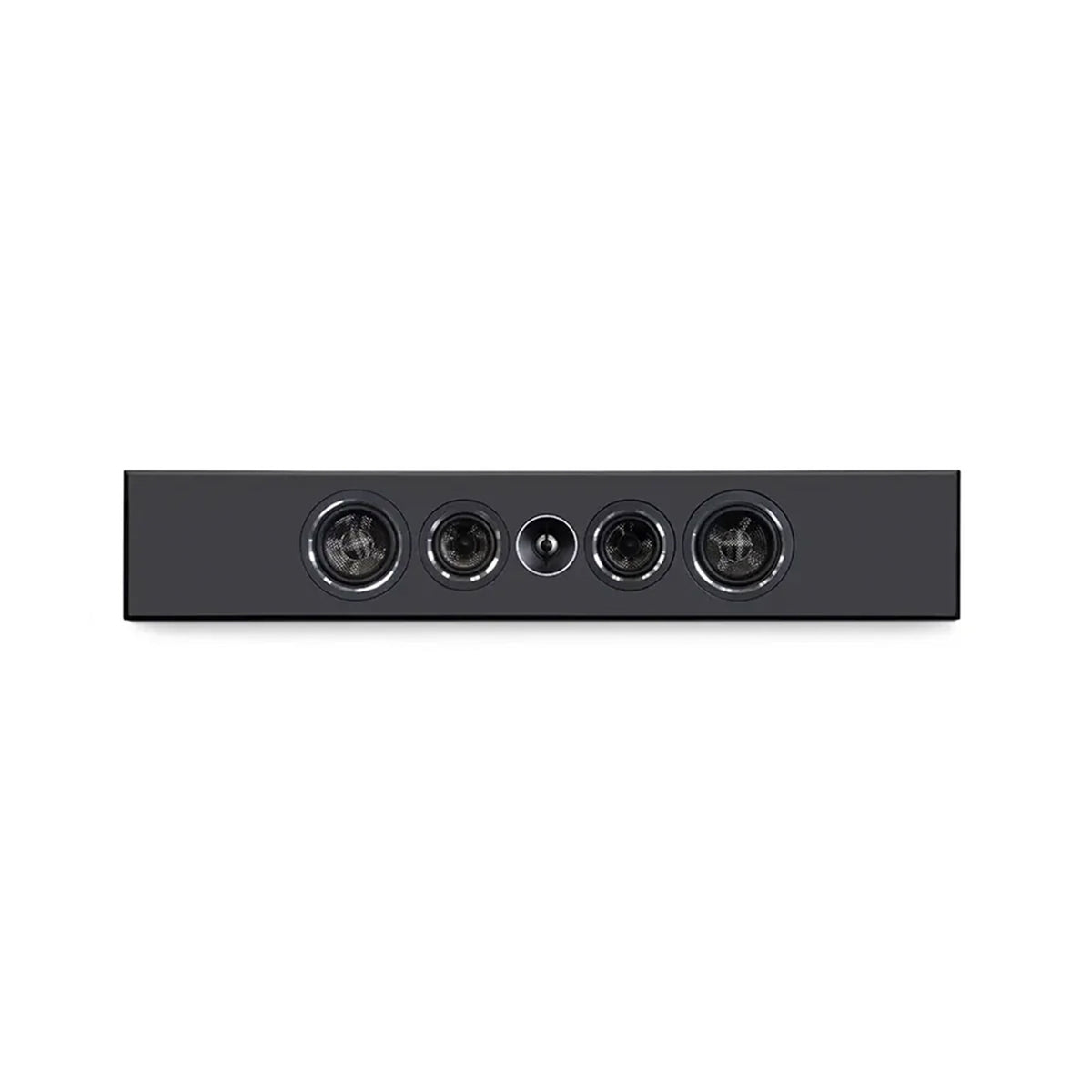 PSB PWM2. Bocina On-Wall 3 Vías con 5 Drivers (Tweeter Titanio 1", 2 Midranges 3" y 2 Woofers 4" de Fibra de Carbono) y Bass Reflex