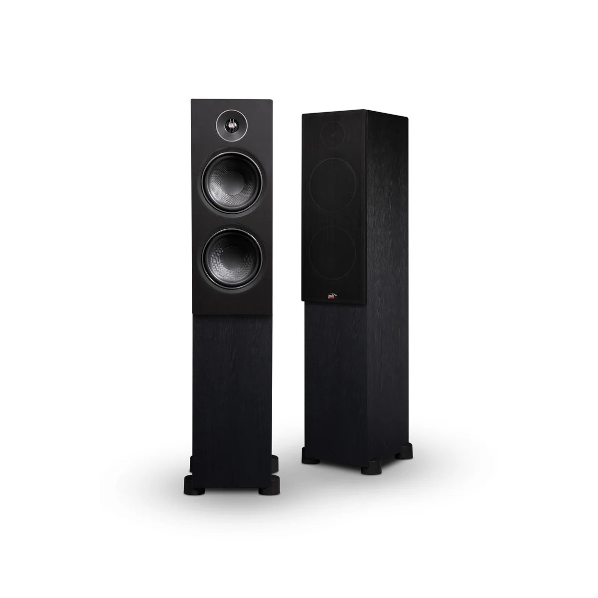 PSB Alpha T20. Bocinas de Torre 2 Vías con Tweeter Aluminio 0.75", Doble Woofer Polipropileno 5.25" y Bass Reflex (Par)