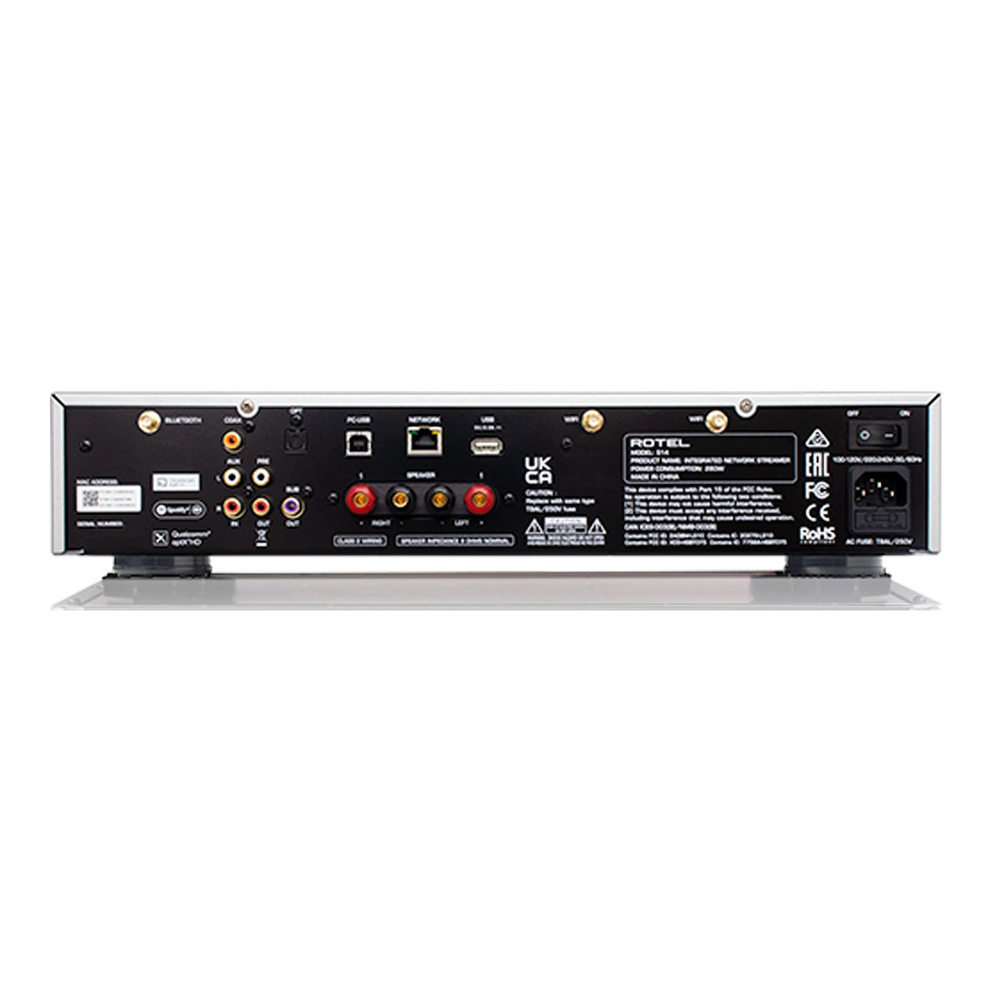 Rotel S14. Amplificador Integrado con Streaming 80 Watts x 2