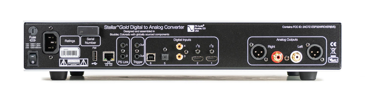 PS Audio StellarGold DAC. Convertidor Digital a Analogico (DAC)