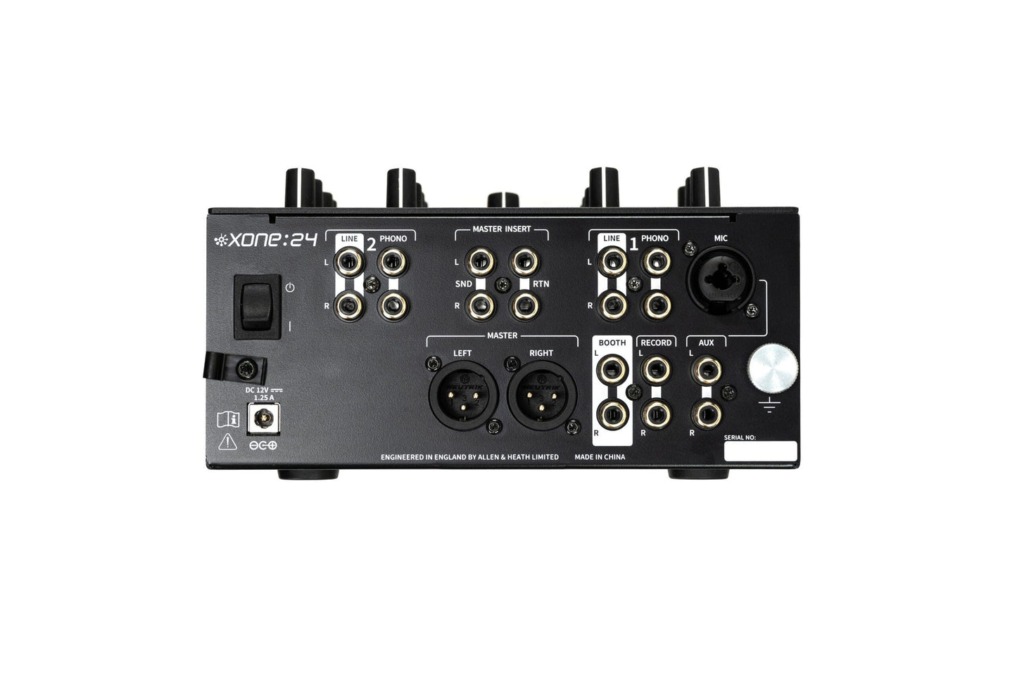Allen & Heath Xone:24. Mezcladora 2+1 Canales con Phono y Filtros VCF