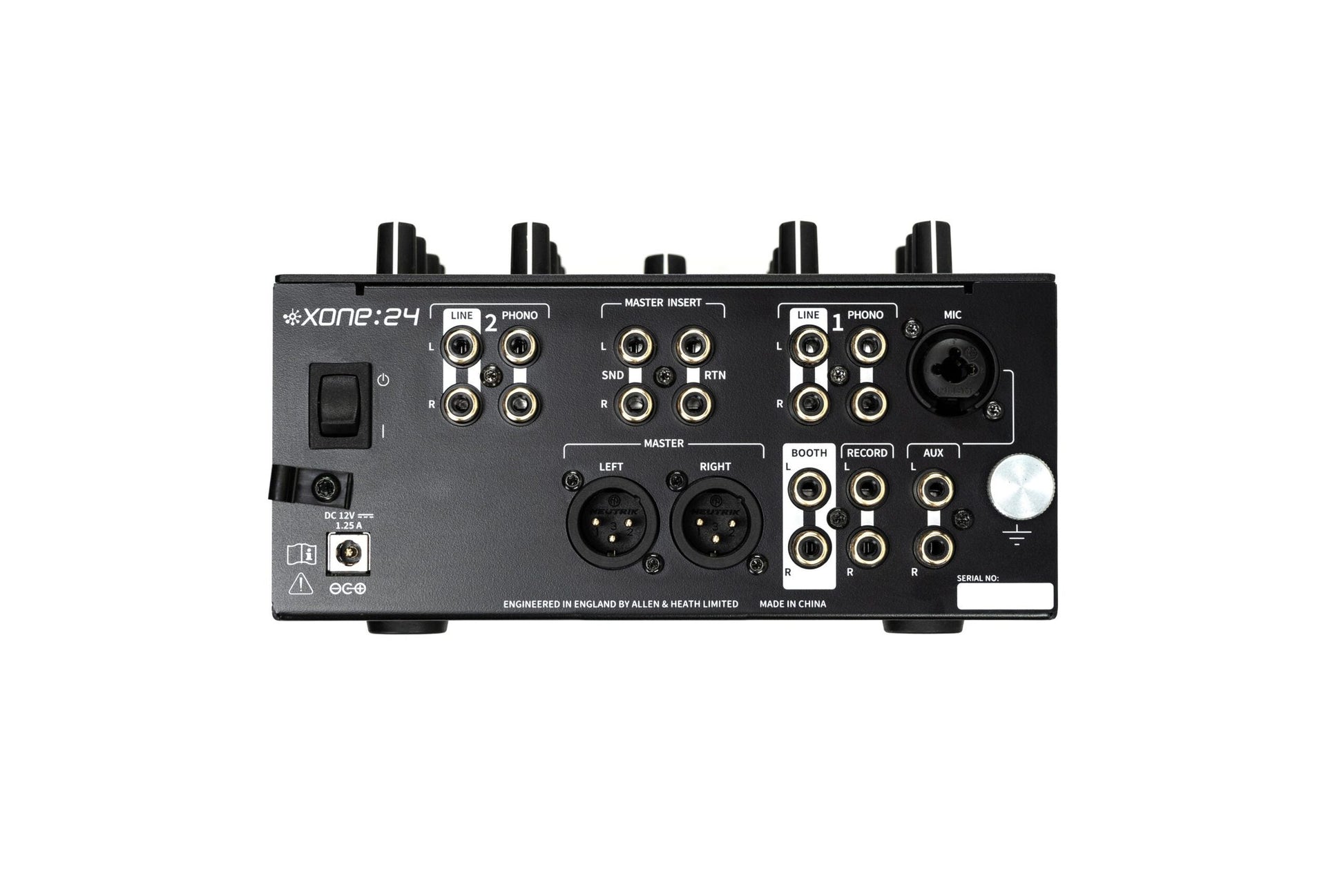 Allen & Heath Xone:24. Mezcladora 2+1 Canales con Phono y Filtros VCF