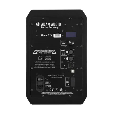 Adam Audio S2V. Monitor de Referencia 7" de 2 Vias. Pieza