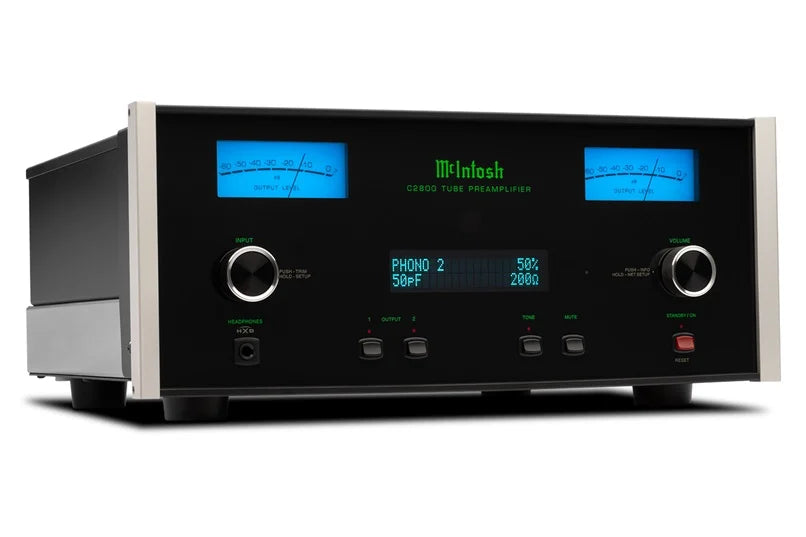 McIntosh C2800. Preamplificador de Bulbos 2 Canales