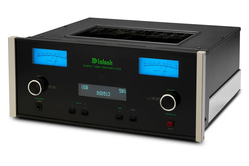 McIntosh C2800. Preamplificador de Bulbos 2 Canales