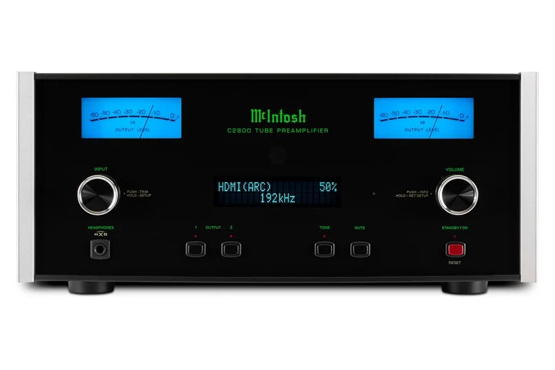 McIntosh C2800. Preamplificador de Bulbos 2 Canales