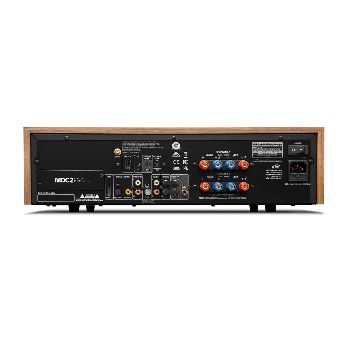NAD C3050. Amplificador Integrado 100 Watts x 2