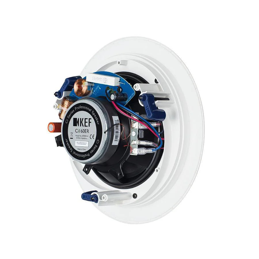 KEF Ci160ER. Bocina de Plafón 6.5" Uni-Q IP64. Par