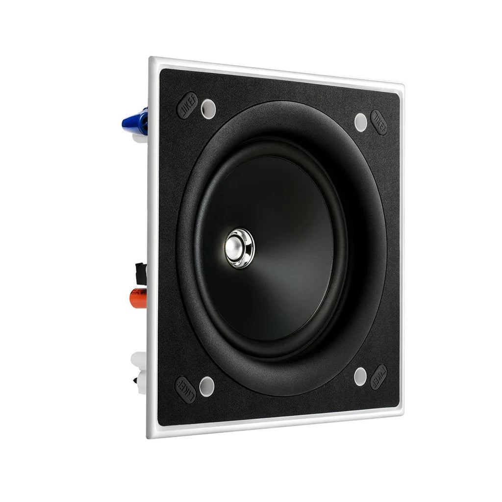 KEF Ci160ES. Bocina de Plafón Cuadrada 6.5" Uni-Q IP64. Par