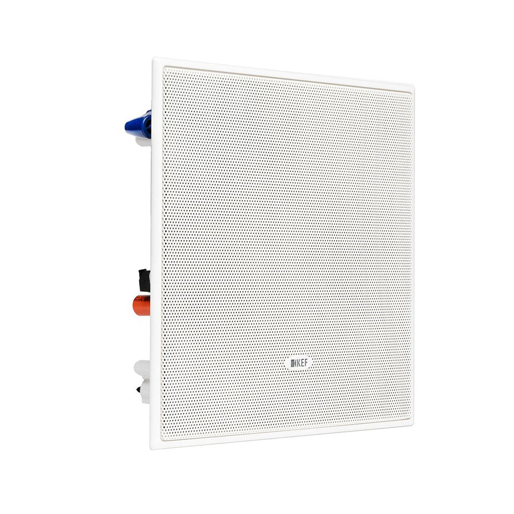 KEF Ci160ES. Bocina de Plafón Cuadrada 6.5" Uni-Q IP64. Par
