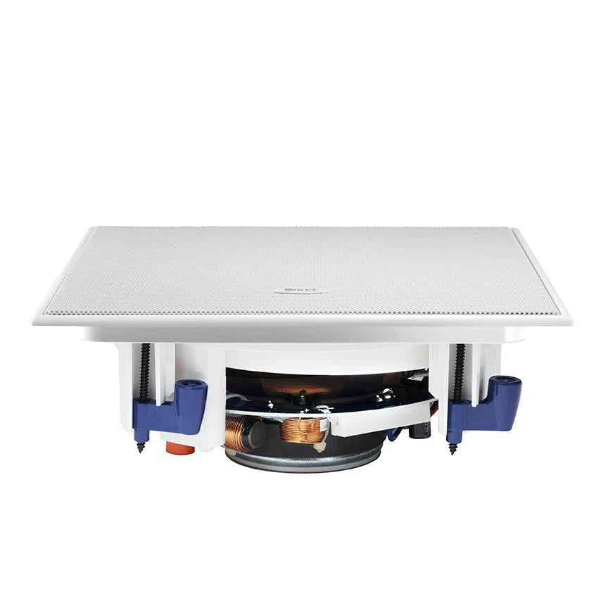 KEF Ci160ES. Bocina de Plafón Cuadrada 6.5" Uni-Q IP64. Par