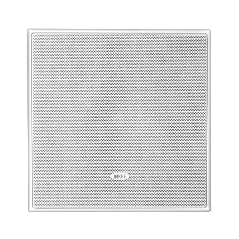 KEF Ci160ES. Bocina de Plafón Cuadrada 6.5" Uni-Q IP64. Par