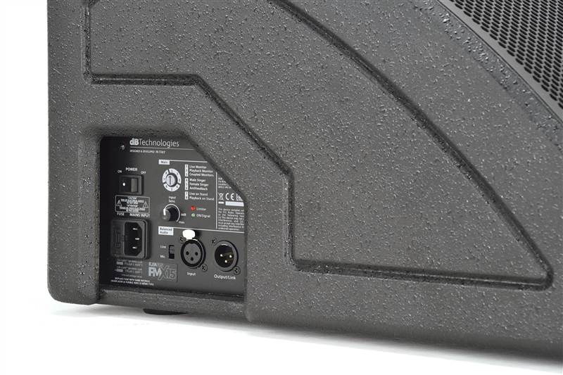 dBTechnologies FMX 15. Altavoz Activo Coaxial 2 Vías 1200W 15" Monitor de Escenario