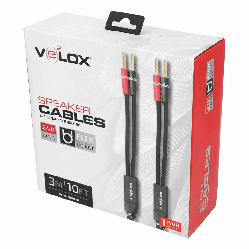 Velox EHV-SPK10. Cable para Altavoz HiFi 3 Metros. Par