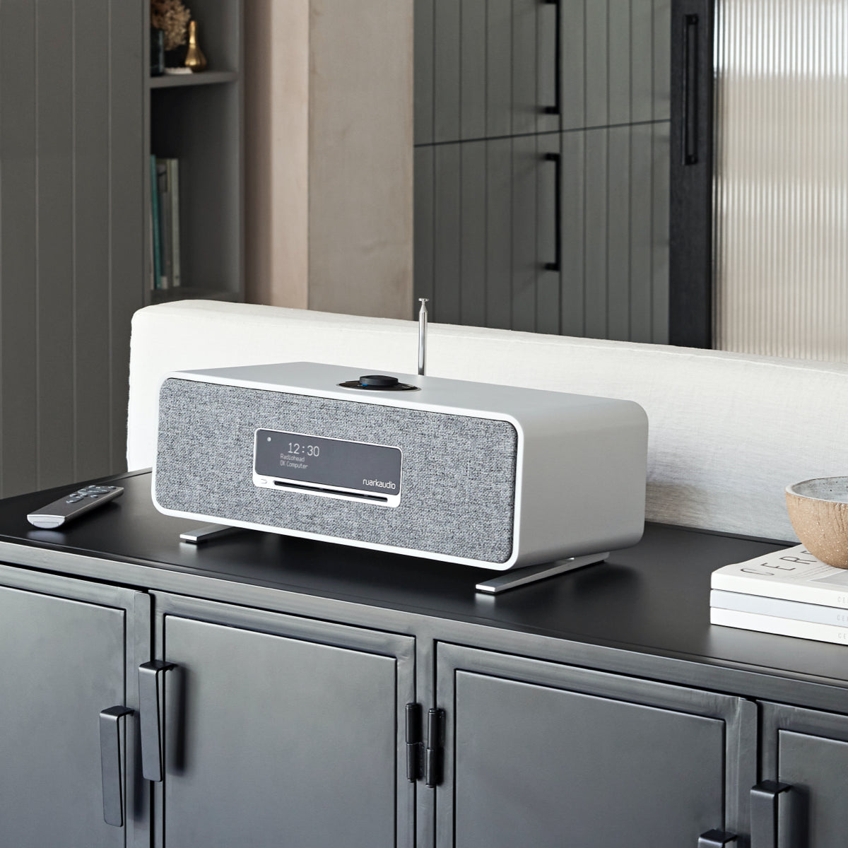 Ruark Audio R3S. Sistema Compacto de Música con Reproductor CD, Bluetooth y Streaming