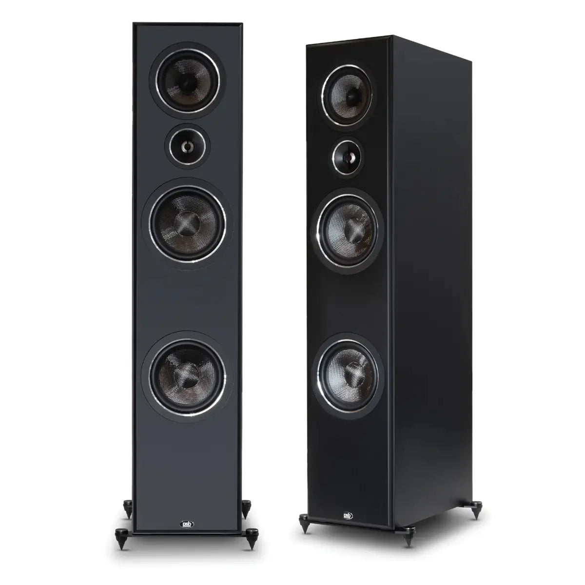 PSB Imagine T65. Bocinas de Torre 3 Vías con Tweeter Titanio 1", Midrange Fibra de Carbono 5.25" y Doble Woofer 6.5" (Par)