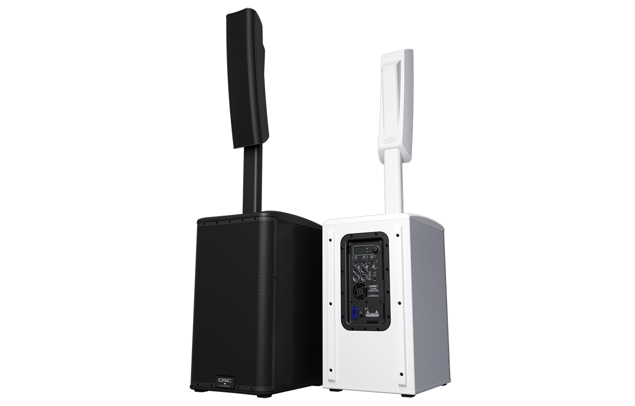 QSC KC12. Sistema de Columna Activo 3 Vías 3000W con Subwoofer 12"