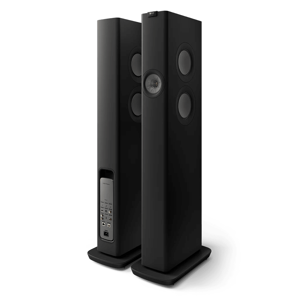 KEF LS60 Wireless. Altavoz de Torre HiFi Inalámbrico. Par