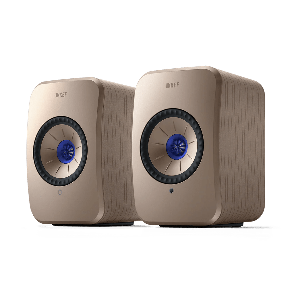 KEF LSX II. Altavoz de Estanteria HiFi Inalámbrico. Par