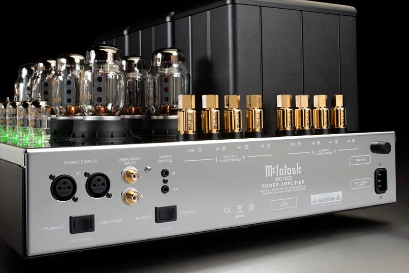 McIntosh MC1502. Amplificador Estereo de Bulbos 150 Watts x 2