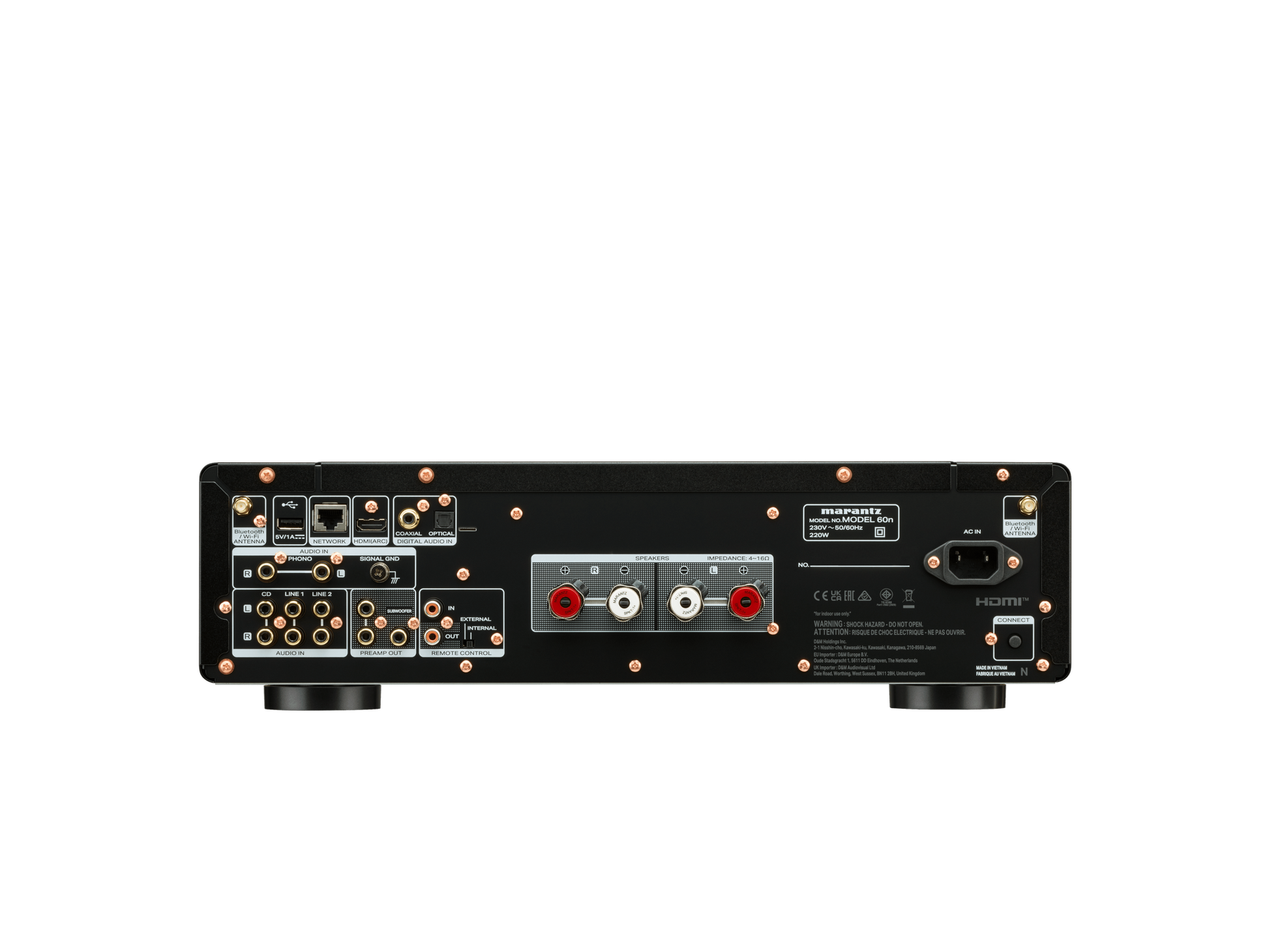 Marantz Model 60n. Amplificador Integrado con Streaming 60W x 2