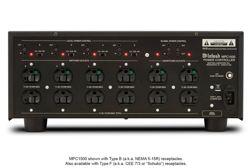 McIntosh MPC1500. Controlador de Poder