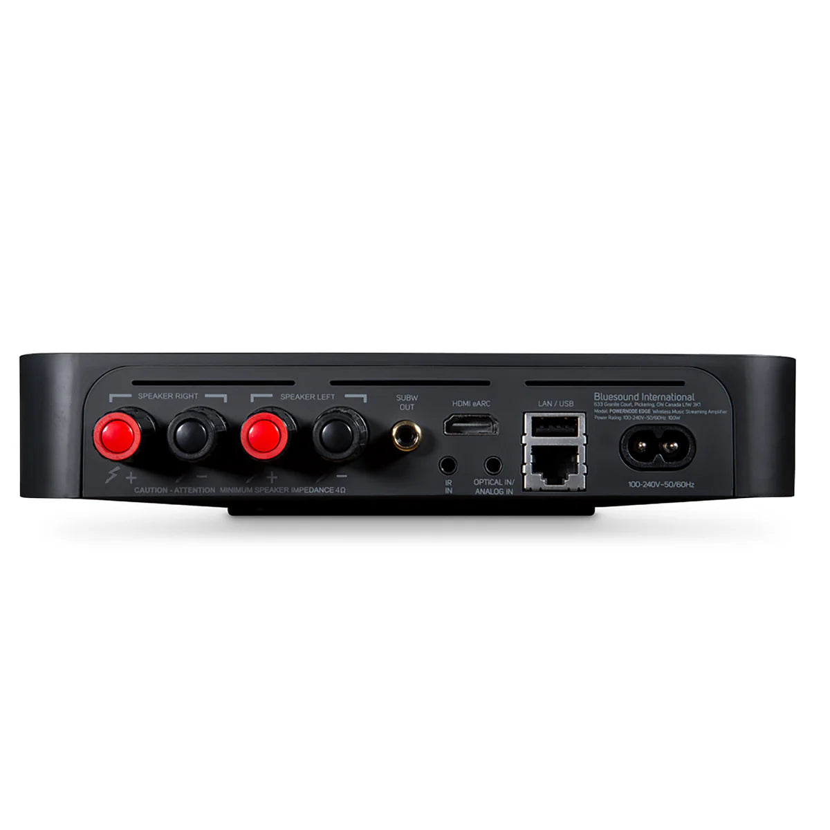 Bluesound Powernode Edge. Amplificador con Streaming 40 Watts x 2