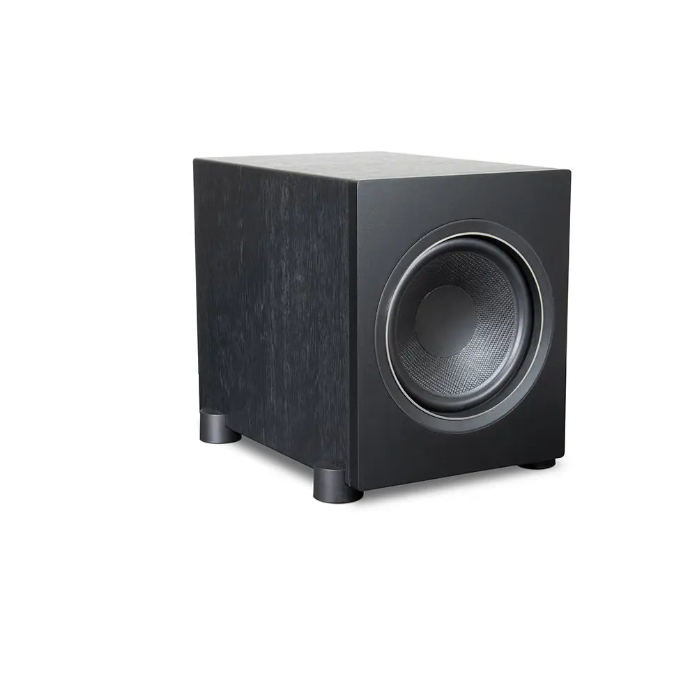 PSB Alpha S8. Subwoofer Activo Compacto 8" de Polipropileno con Amplificador 150W Continuo / 210W Dinámico y Bass Reflex