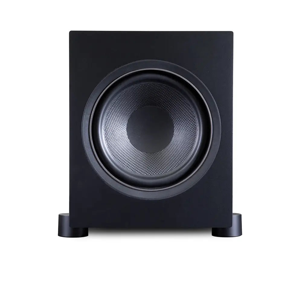 PSB Alpha S8. Subwoofer Activo Compacto 8" de Polipropileno con Amplificador 150W Continuo / 210W Dinámico y Bass Reflex