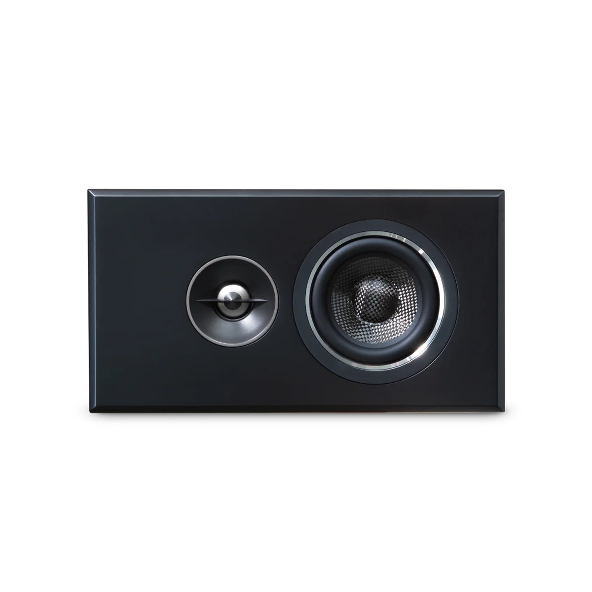 PSB PWM Sat. Bocina On-Wall Compacta 2 Vías con Tweeter Titanio 1" y Woofer 4" de Fibra de Carbono (Tecnología Synchrony) y Bass Reflex