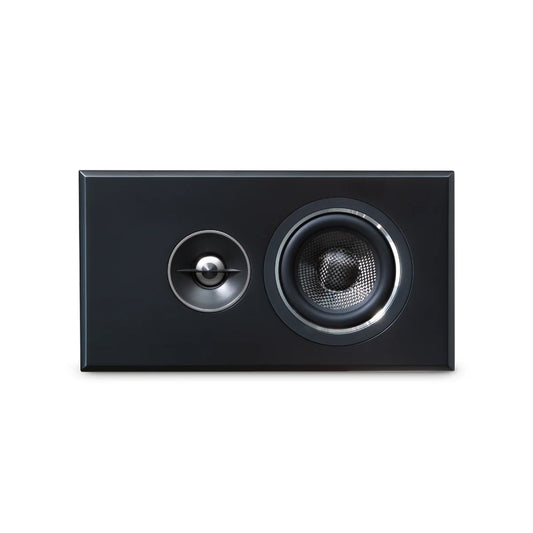 PSB PWM Sat. Bocina On-Wall Compacta 2 Vías con Tweeter Titanio 1" y Woofer 4" de Fibra de Carbono (Tecnología Synchrony) y Bass Reflex