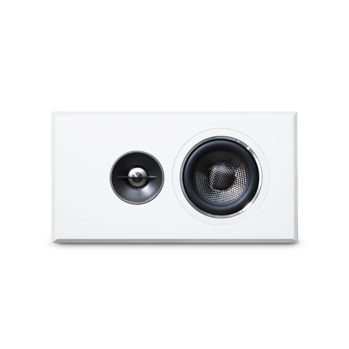 PSB PWM Sat. Bocina On-Wall Compacta 2 Vías con Tweeter Titanio 1" y Woofer 4" de Fibra de Carbono (Tecnología Synchrony) y Bass Reflex