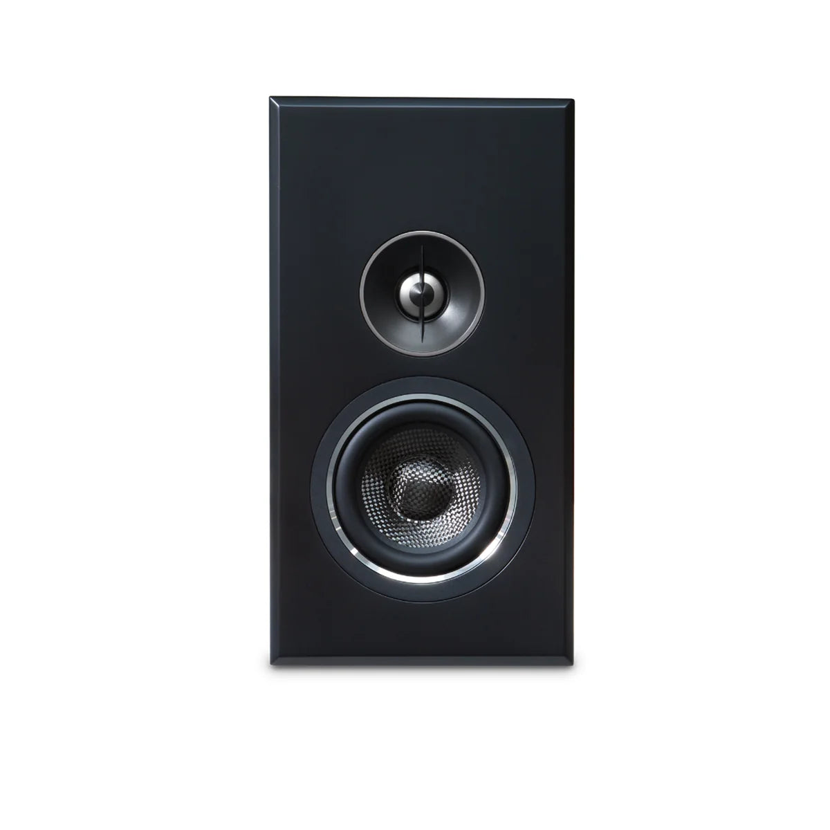 PSB PWM Sat. Bocina On-Wall Compacta 2 Vías con Tweeter Titanio 1" y Woofer 4" de Fibra de Carbono (Tecnología Synchrony) y Bass Reflex