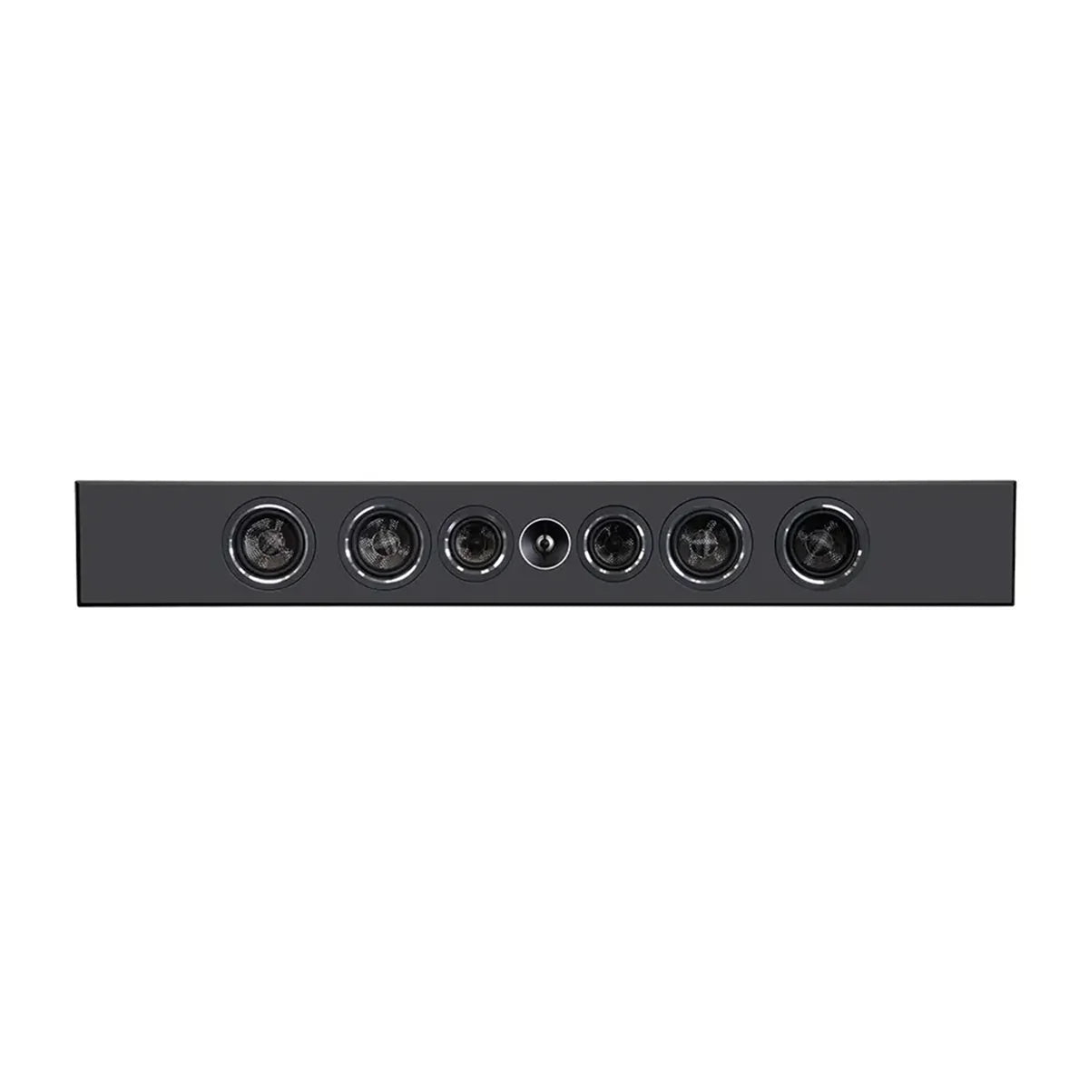 PSB PWM3. Bocina On-Wall 3 Vías con 7 Drivers (Tweeter Titanio 1", 2 Midranges 3" y 4 Woofers 4" de Fibra de Carbono) y Bass Reflex
