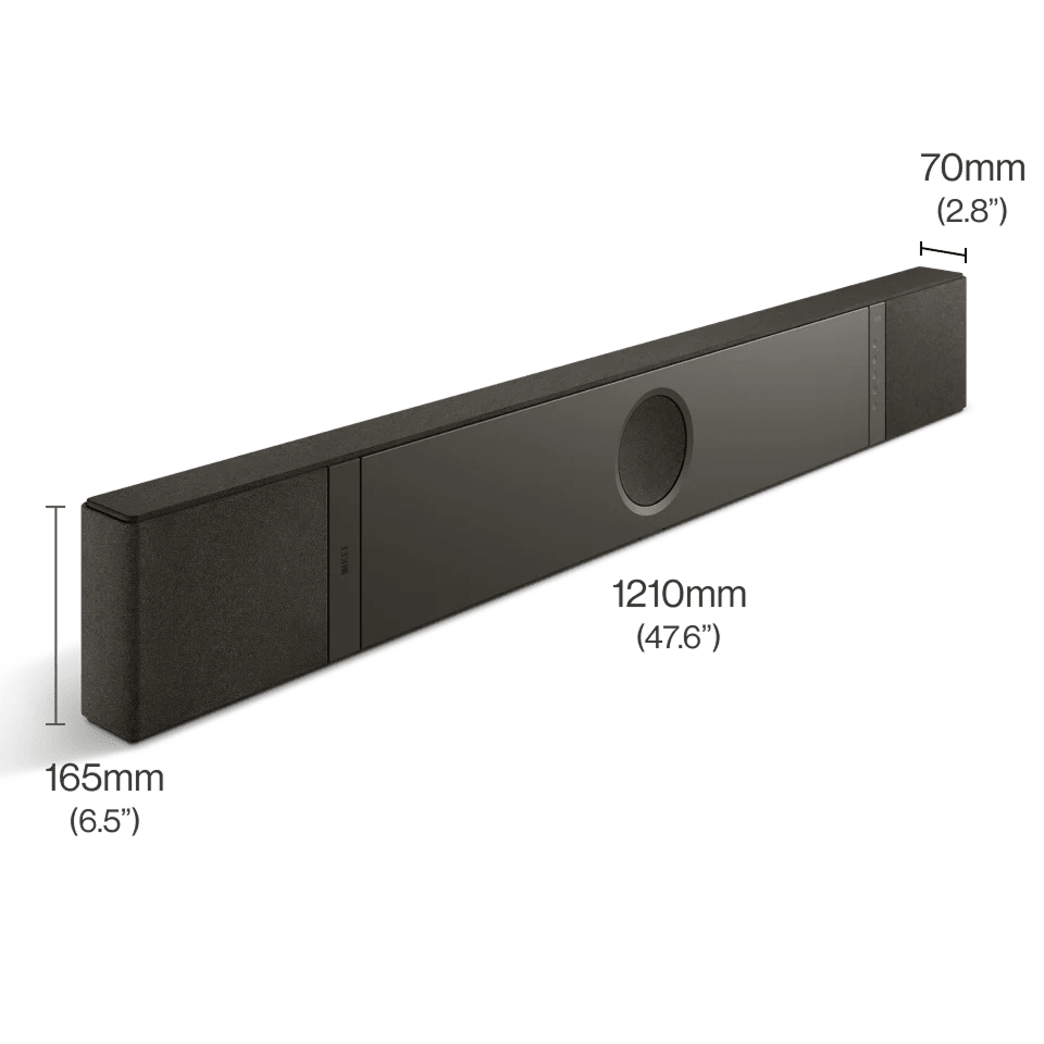 KEF XIO. Barra de Sonido HiFi Inalámbrica