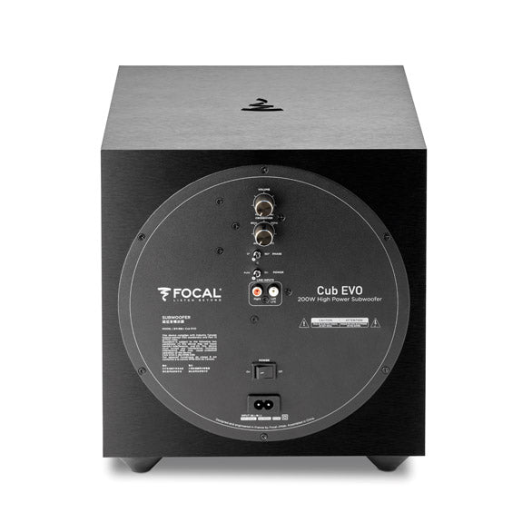 Focal Cub Evo. Subwoofer de Alta Potencia Compacto