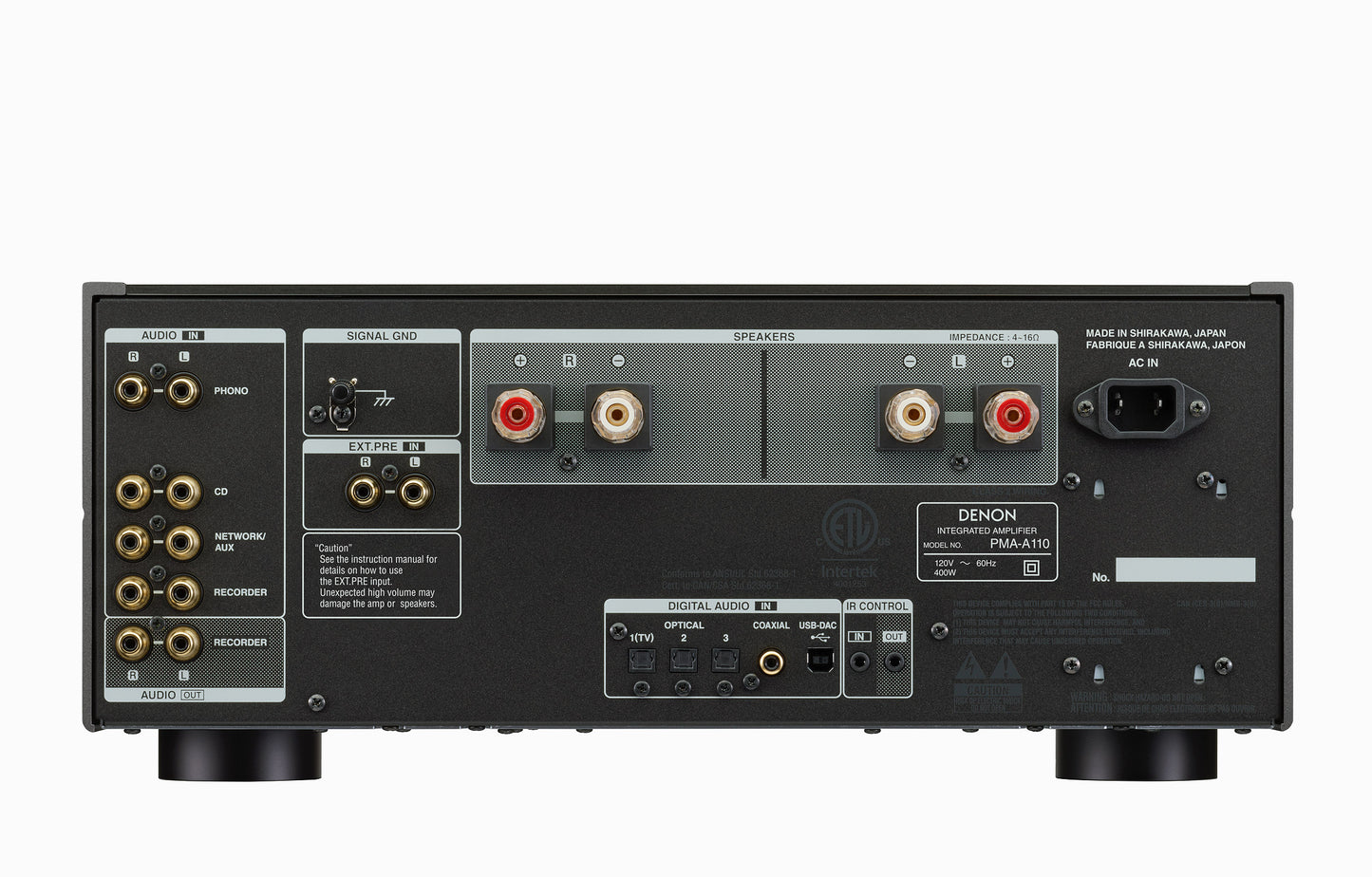 Denon PMA-A110. Amplificador Integrado Estereo 110 Aniversario, 80W x 2