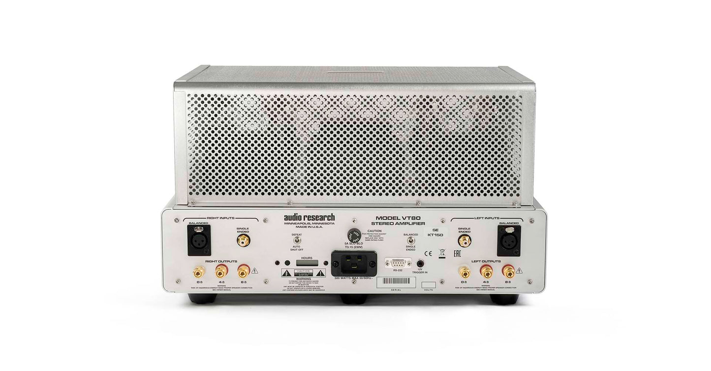 Audio Research VT80 SE. Amplificador Estereo 80 Watts.